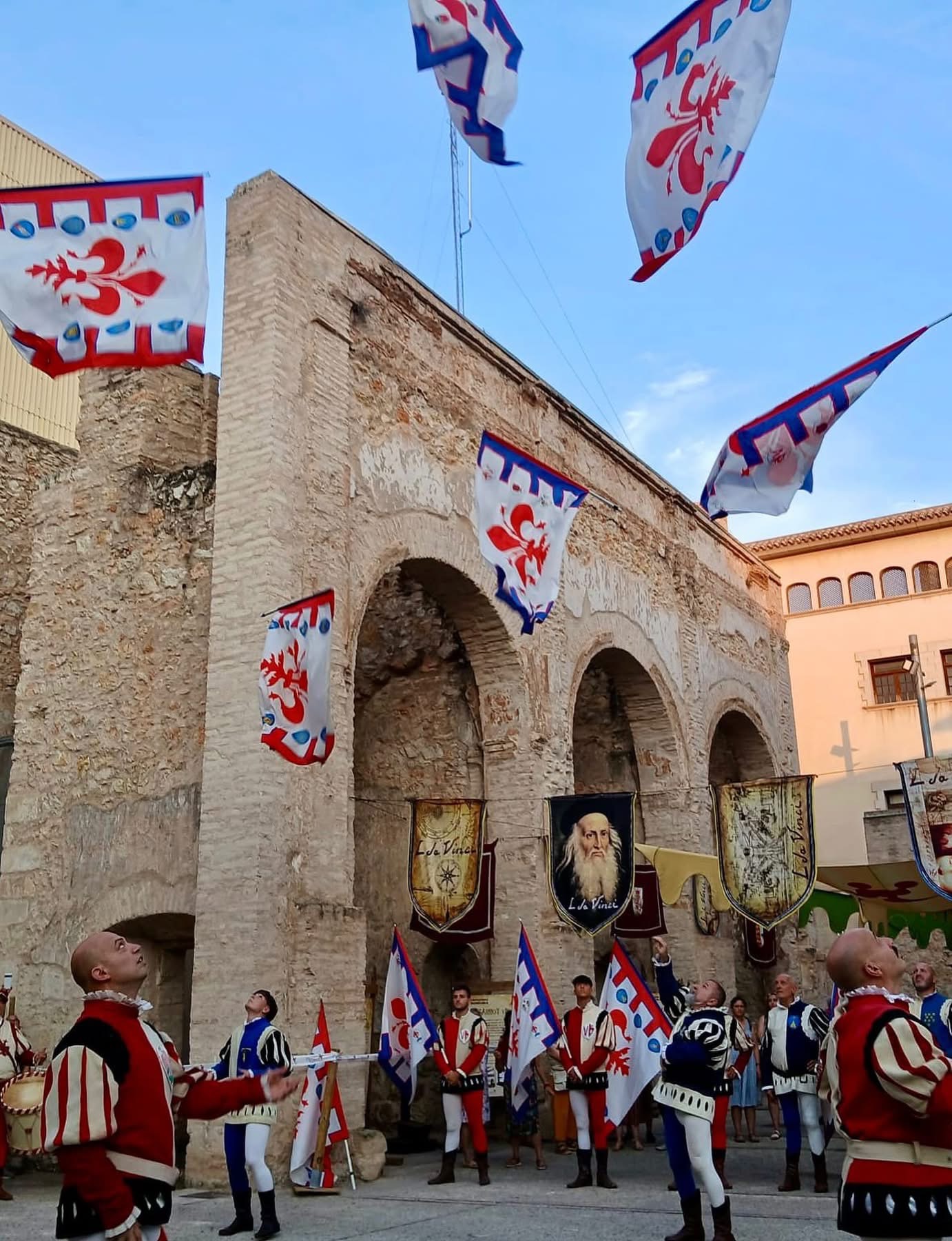 Sbandieramento dei Bandierai degli Uffizi a Tortosa