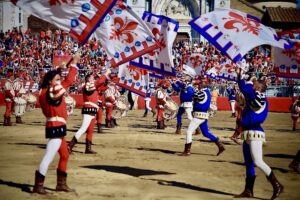 Bandierai degli Uffizi flagshow throwers Calcio Storico Firenze Florence - Antonello Serino ph ©