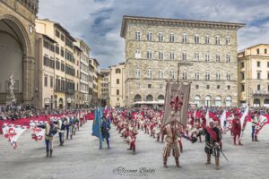Bandierai degli Uffizi flagshow Trofeo Marzocco Piazza Signoria Firenze flag wavers - Tiziano Baldi ph ©